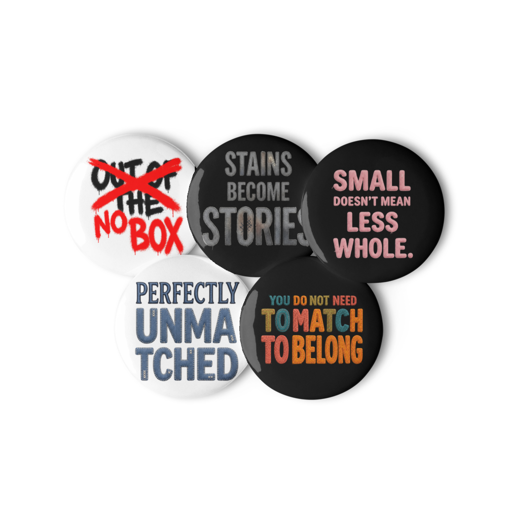 Pin Button Set — Mottos