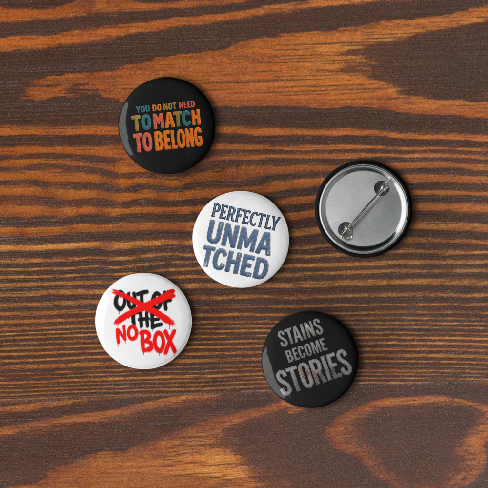 Pin Button Set — Mottos