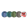 Pin Button Set — Logo & Characters