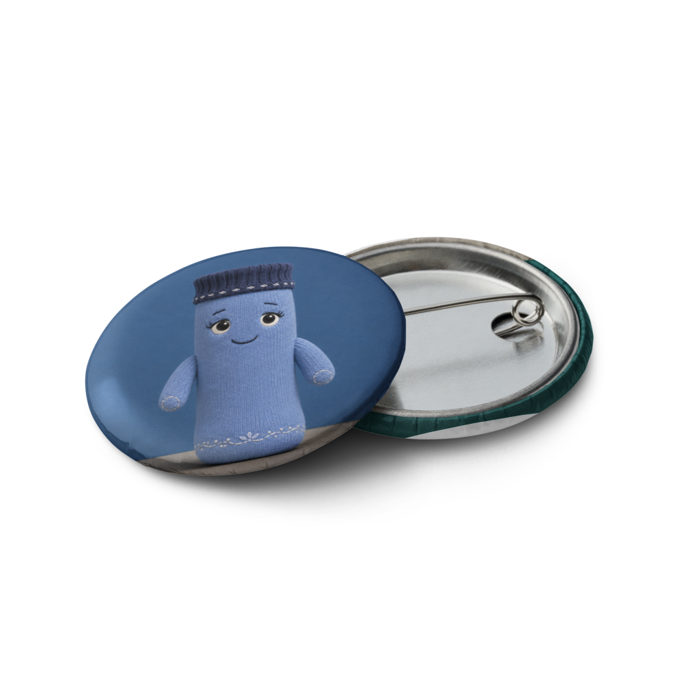 Pin Button Set — Logo & Characters