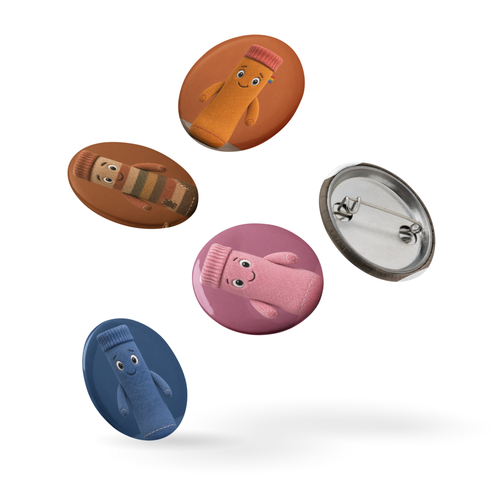 Pin Button Set — Logo & Characters (II)